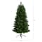 5ft. Unlit Slim West Virginia Mountain Pine Artificial Christmas Tree